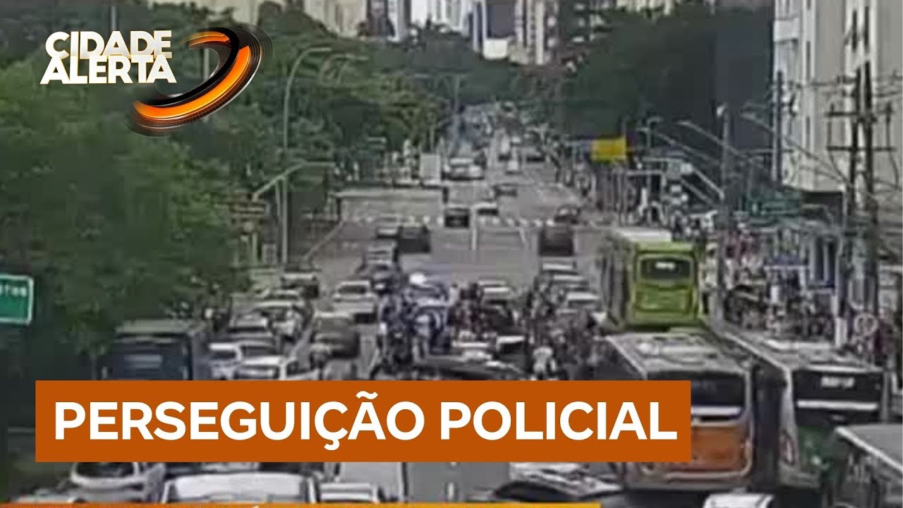 Perseguição policial deixa três baleados e um morto na avenida Faria Lima, em São Paulo