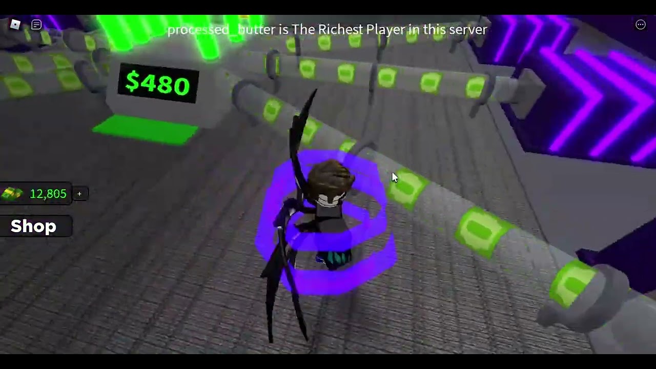 Playing as Cursed in Ultra Power Tycoon! (Roblox)