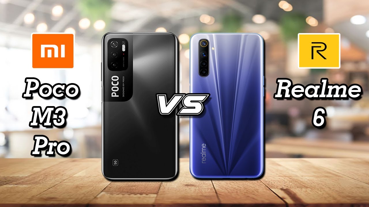 Poco M3 Pro vs Realme 6