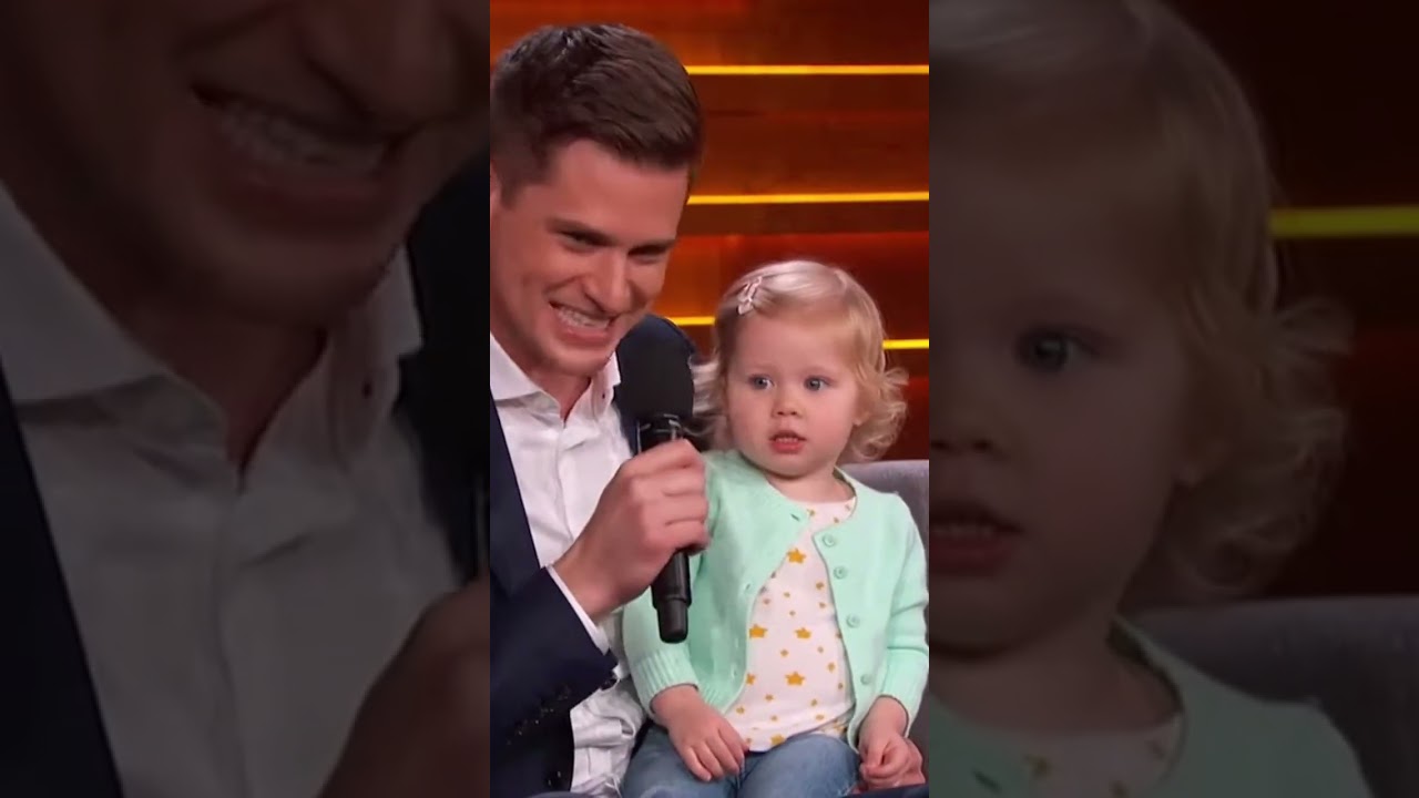 This Toddler vs Host Conversation Is Pure Gold 💛 #tranding #viralvideo #youtubeshorts #viralshorts