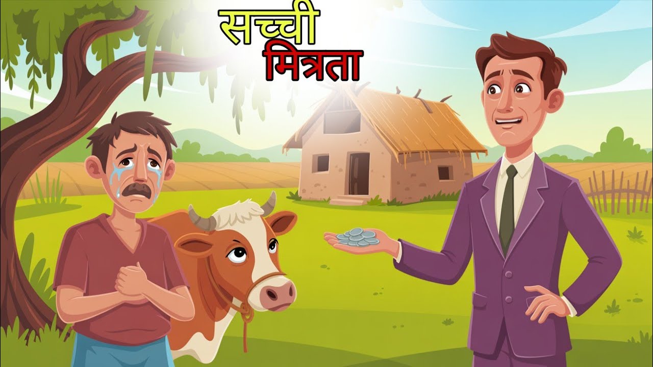 सच्चे मित्रता | Sachche Mitrata| Hindi Story | Hindi Kahaniya Moral Stories | cartoon stories