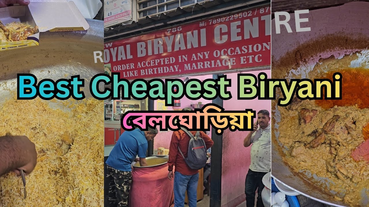 Best Cheapest Biryani | Belgharia | Royal Biryani 