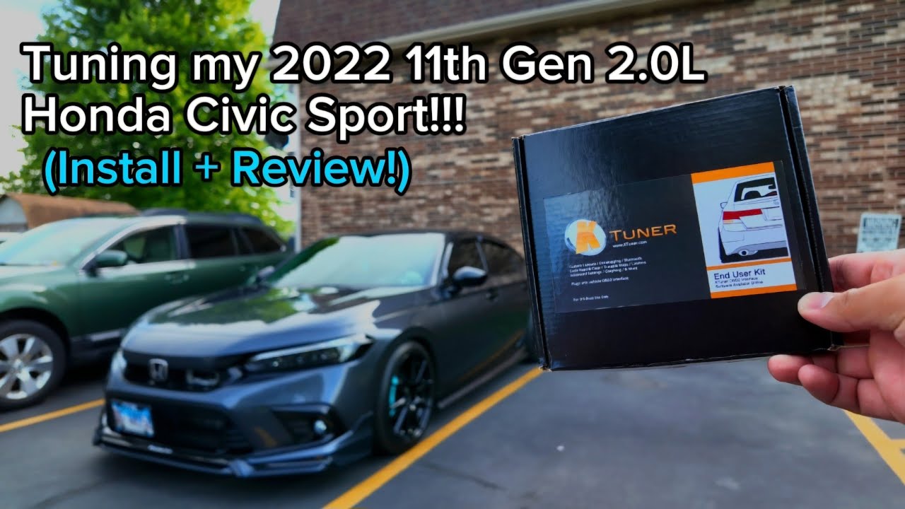 Тюнинг моего 2.0-литрового Honda Civic Sport 2022 года!