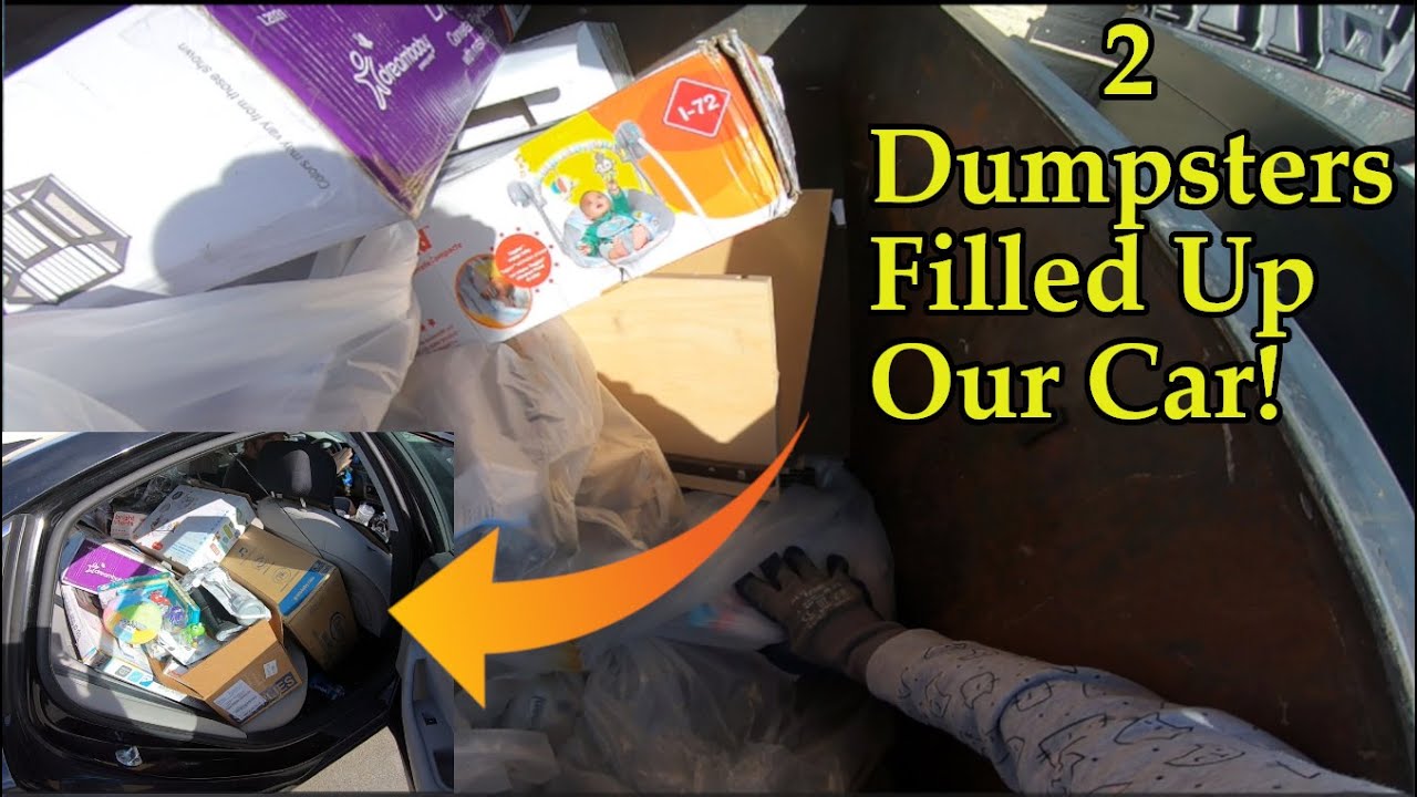 Dumpsters Are Full Of Free Stuff! - Dumpster Diving #140