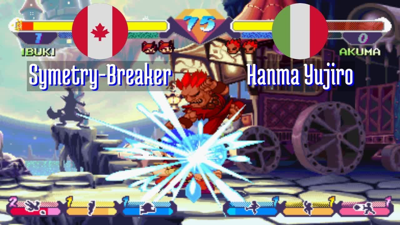 FT3 @sgemf: Symetry-Breaker (CA) vs Hanma Yujiro (IT) [Super Gem Fighter Mini Mix Fightcade] Feb 8