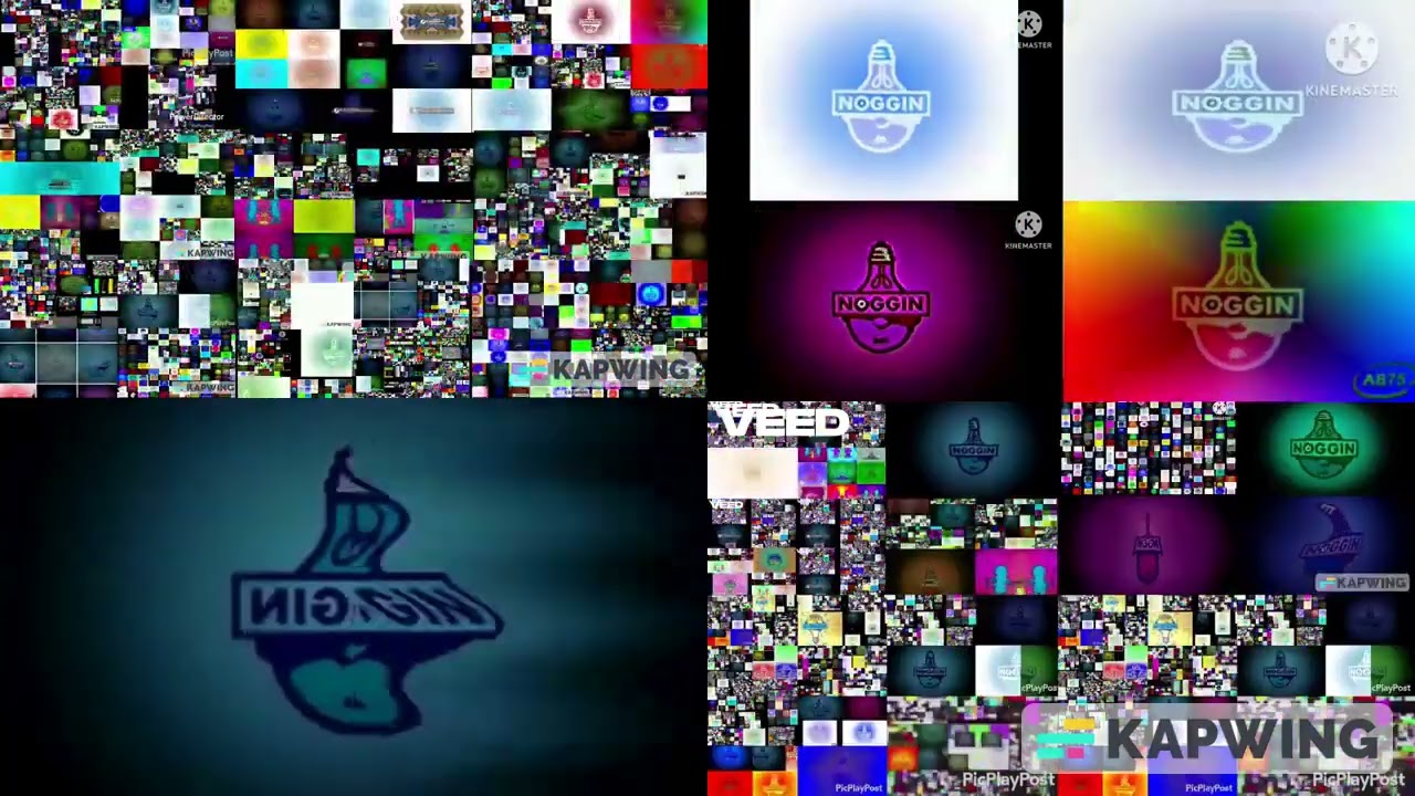 TOO MANY NOGGIN AND NICK JR LOGO COLLECTIONS