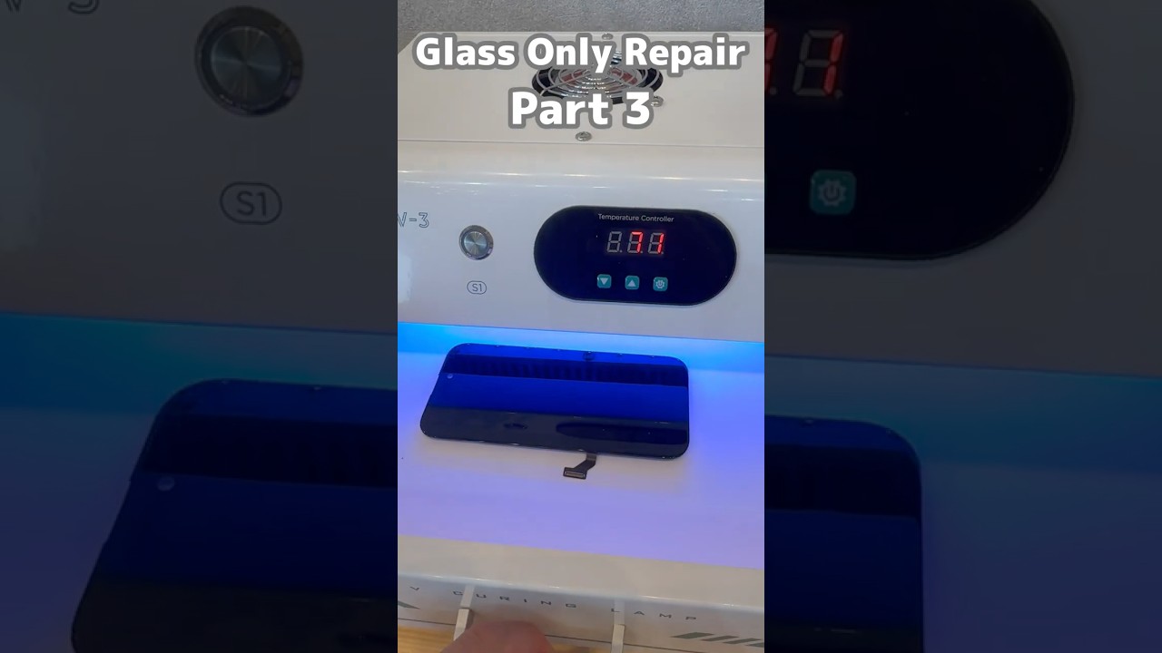 【Part 3】iPhone15 Glass Only Repair (Separation Process)