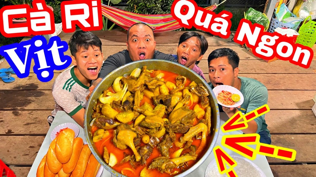 TXTV - Thánh Xàm Làm 4 Con Vịt Báo Nấu Cà Ri Đãi Cả Team Siêu Ngon