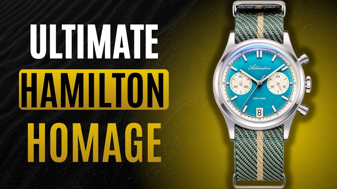 This Is The Ultimate Hamilton Intra-Matic Homage (Addiesdive AD2095 Review)!