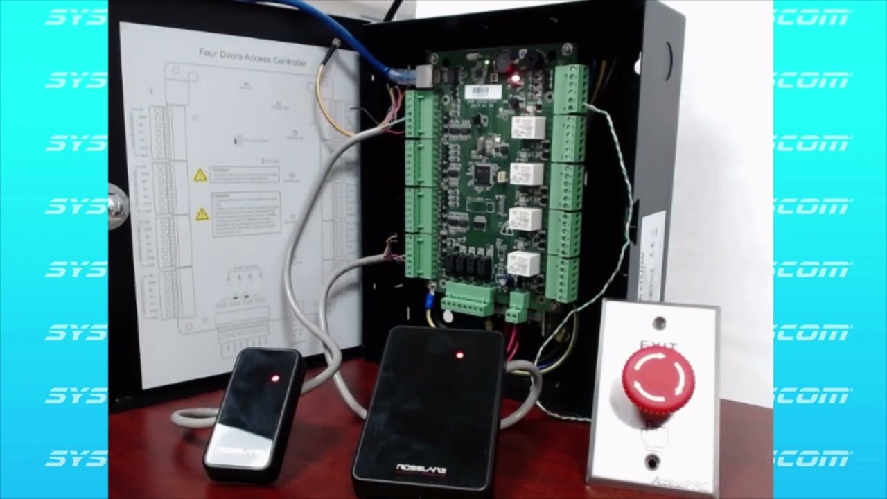 Hikvision - Configuración de botón de salida de emergencia en panel DSK2804