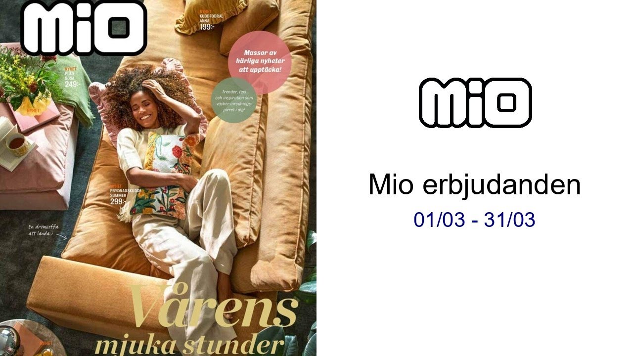 Mio erbjudanden 01/03 - 31/03