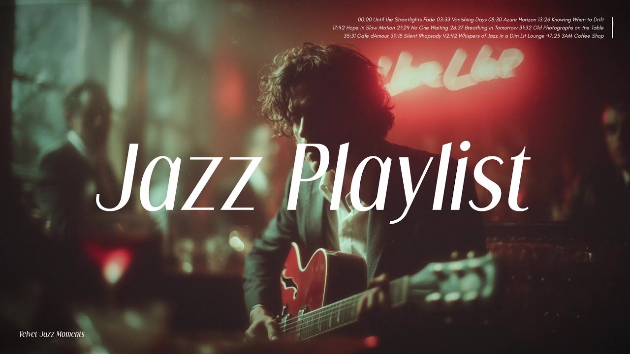 Jazz Playlist 31 | Gentle Cafe Jazz with Focused Study Vibes