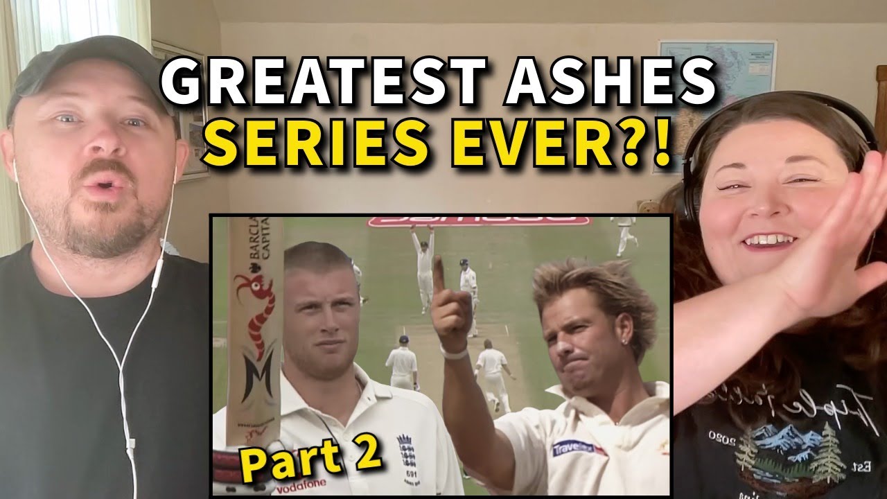 Americans React: The Greatest Ashes Series Ever (2005) | Part 2