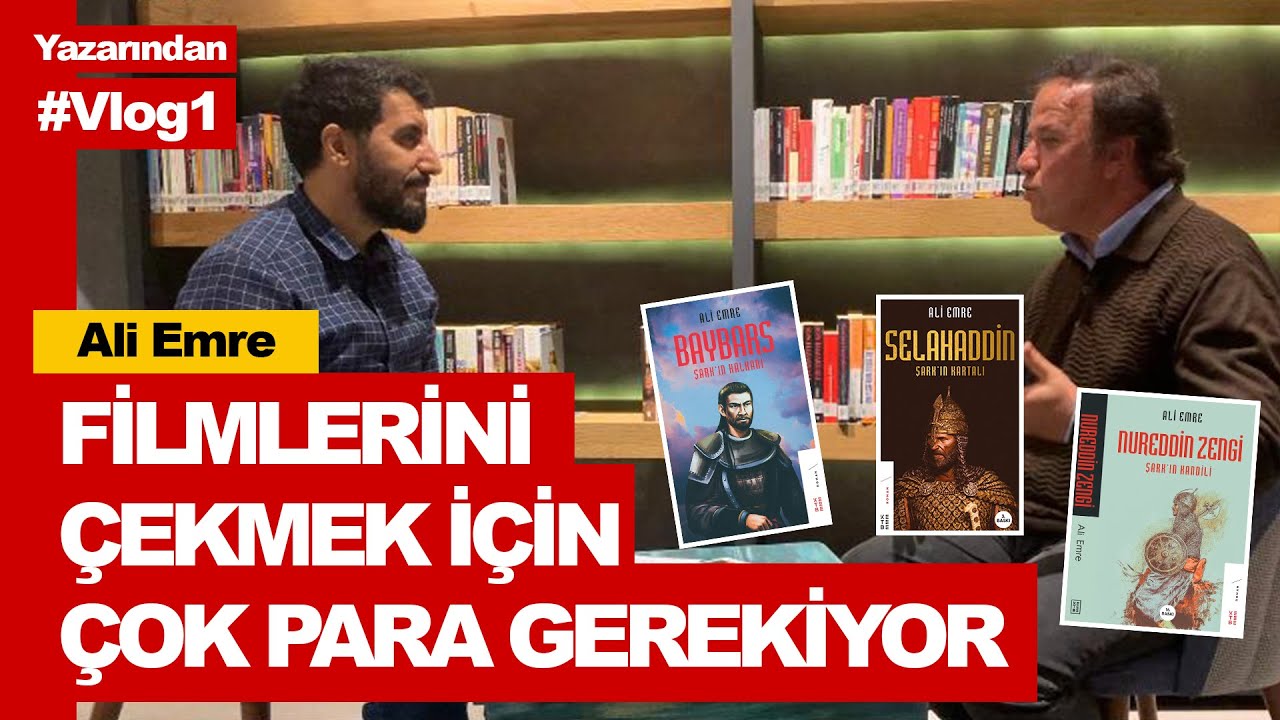 Ödüllü yazar Ali Emre: 20 yıl günde 3 saat uyudum, aslolan okumaktır; küpü doldurmadan yazamazsınız