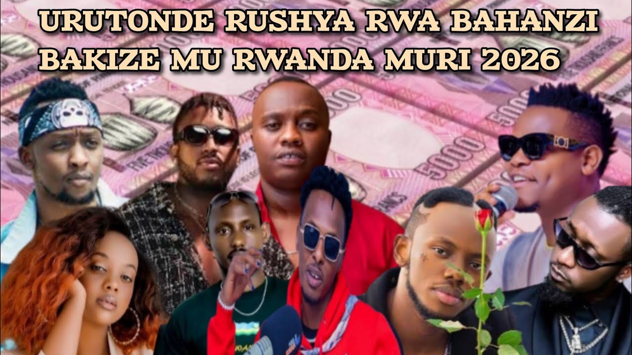 Ngaba abahanzi 12 bafite amafaranga menshi uwa mbere aragutungura