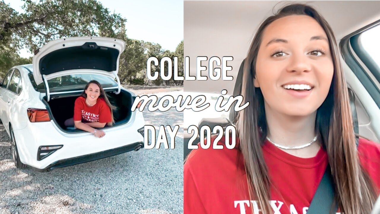 college move in day 2020 | texas tech university