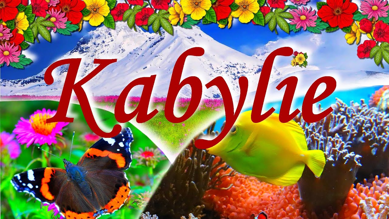 Kabylie, its geography, its climate and its population