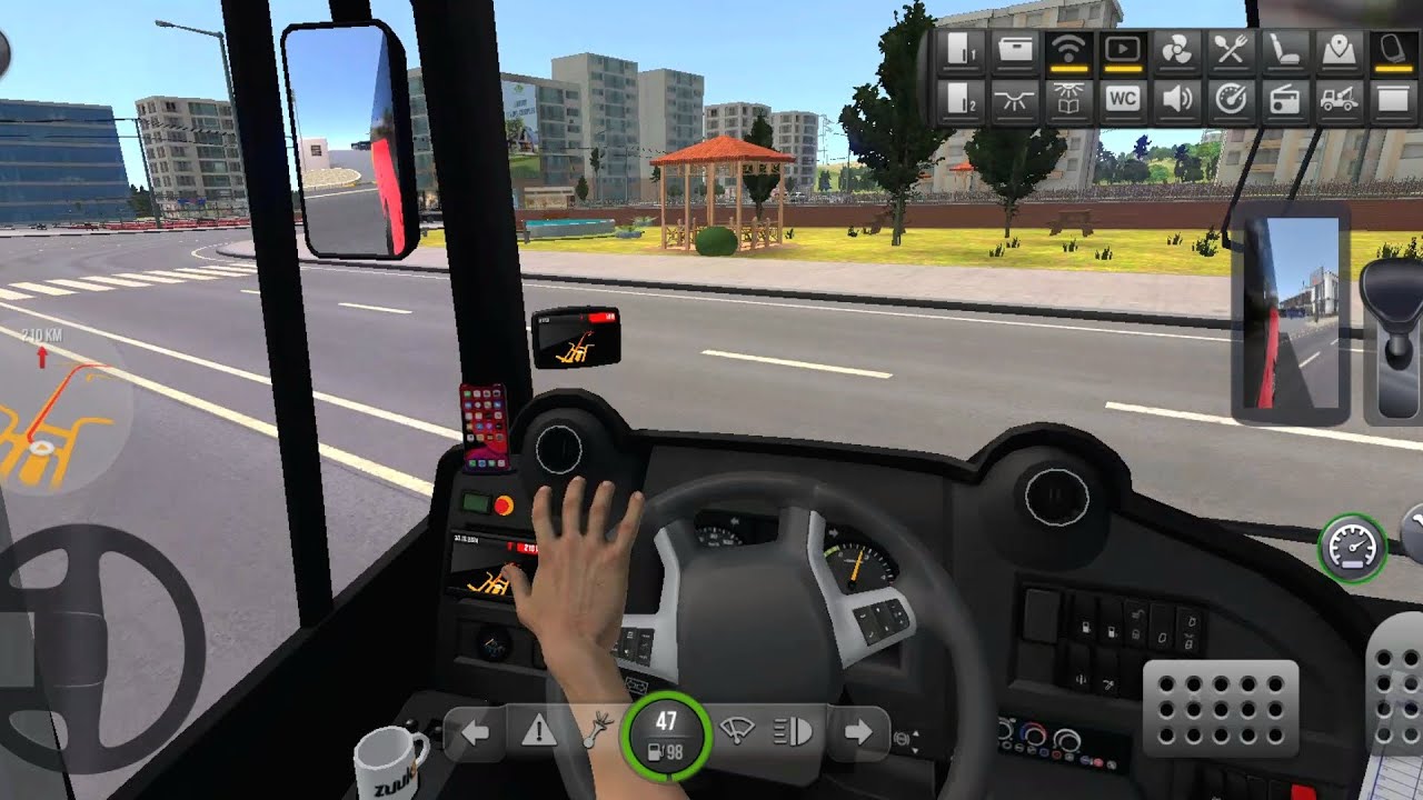 Bus Simulator : Ultimate | Laxourios interior 💫🌟 | City drive | Zuuks buses | Drive with Devil 😈