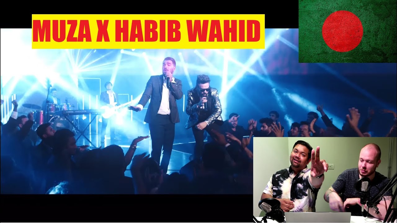 ENGLISH REACTION TO BANGLA SONG - Beni Khuley | @MUZA | @Habib Wahid | Russell Ali| @Fuad Almuqtadir