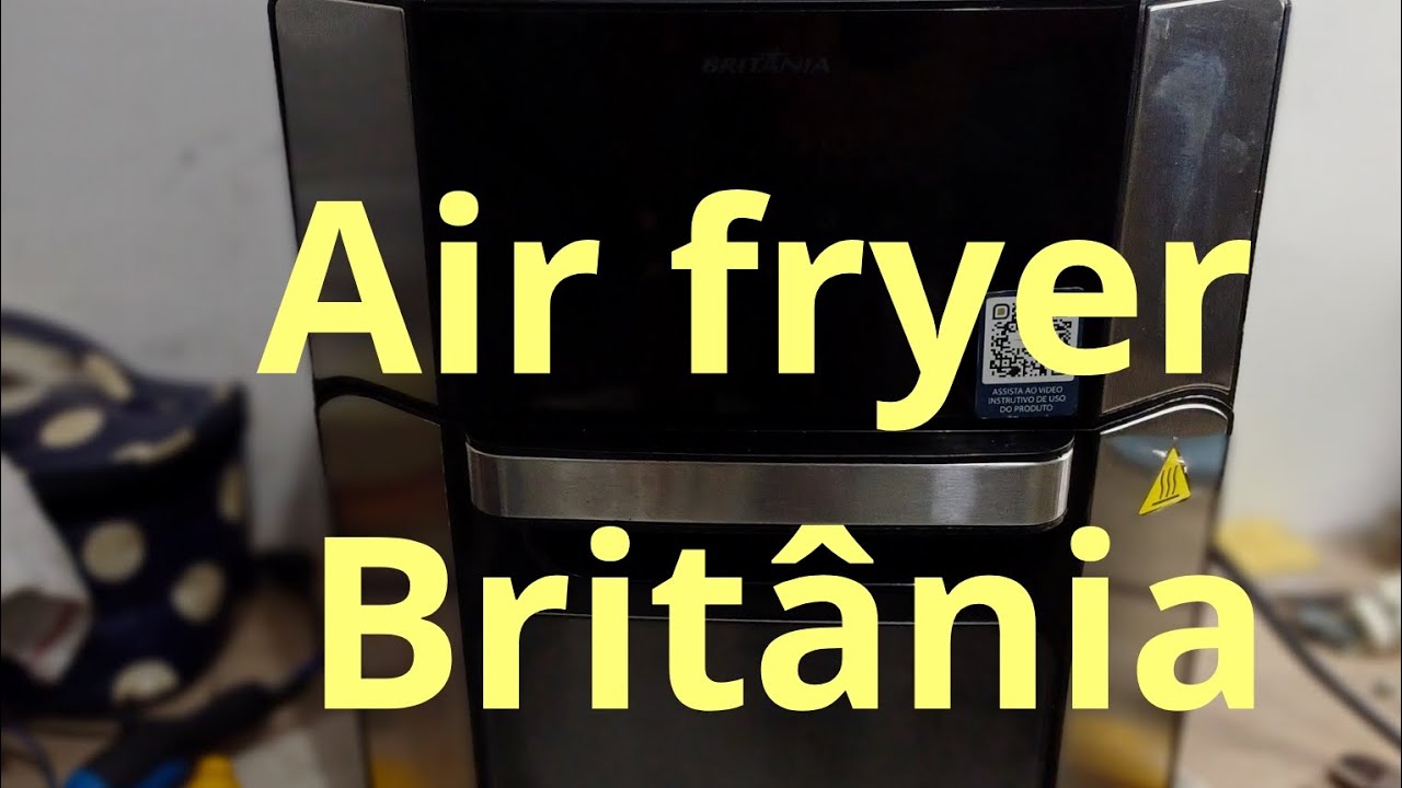 Air fryer britânia  oven bfr 2100p  1800 w não esquenta