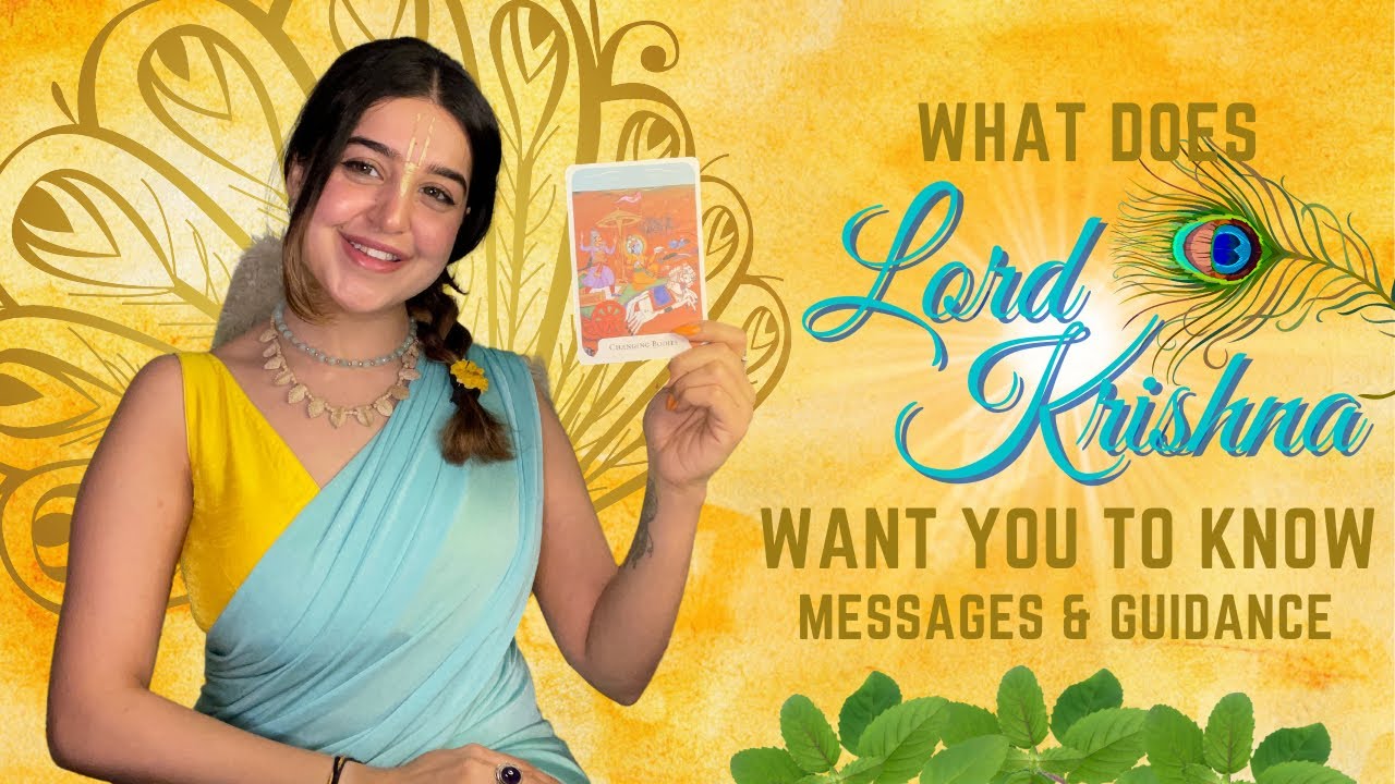 🙏🏻✨URGENT MESSAGES FROM LORD KRISHNA🌼💙 The Path Ahead 🌟Tarot - Hindi 🦋 Hare Krishna🌻