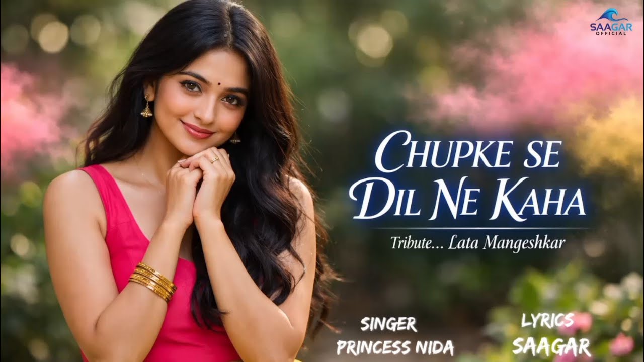 Chupke Se Dil Ne Kaha | Lata Mangeshkar Tribute | Princess Nida | New Hindi Song | Saagar Official 