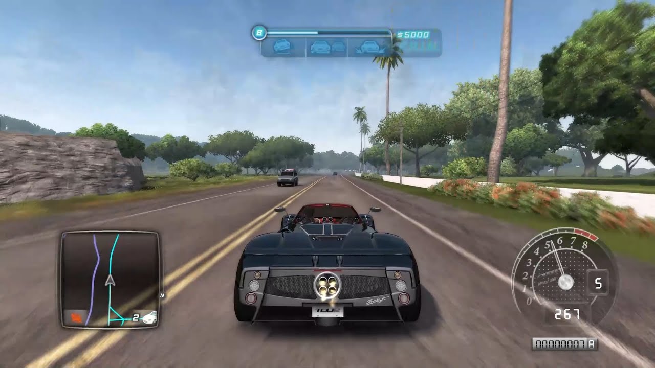 Test Drive Unlimited 2 - Pagani Zonda F Roadster Test Drive (1080p)