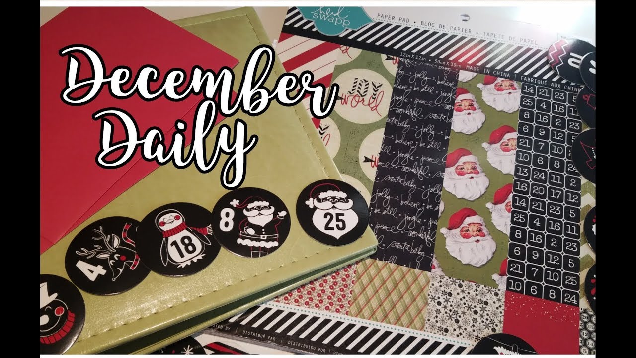 December Daily - Let's get ready for it! Tips and Set-up