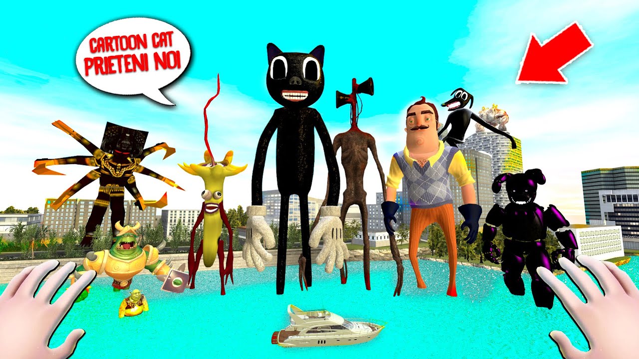 CARTOON CAT Siren si PUTEREA DE ZEU la 1 DIMINEATA!