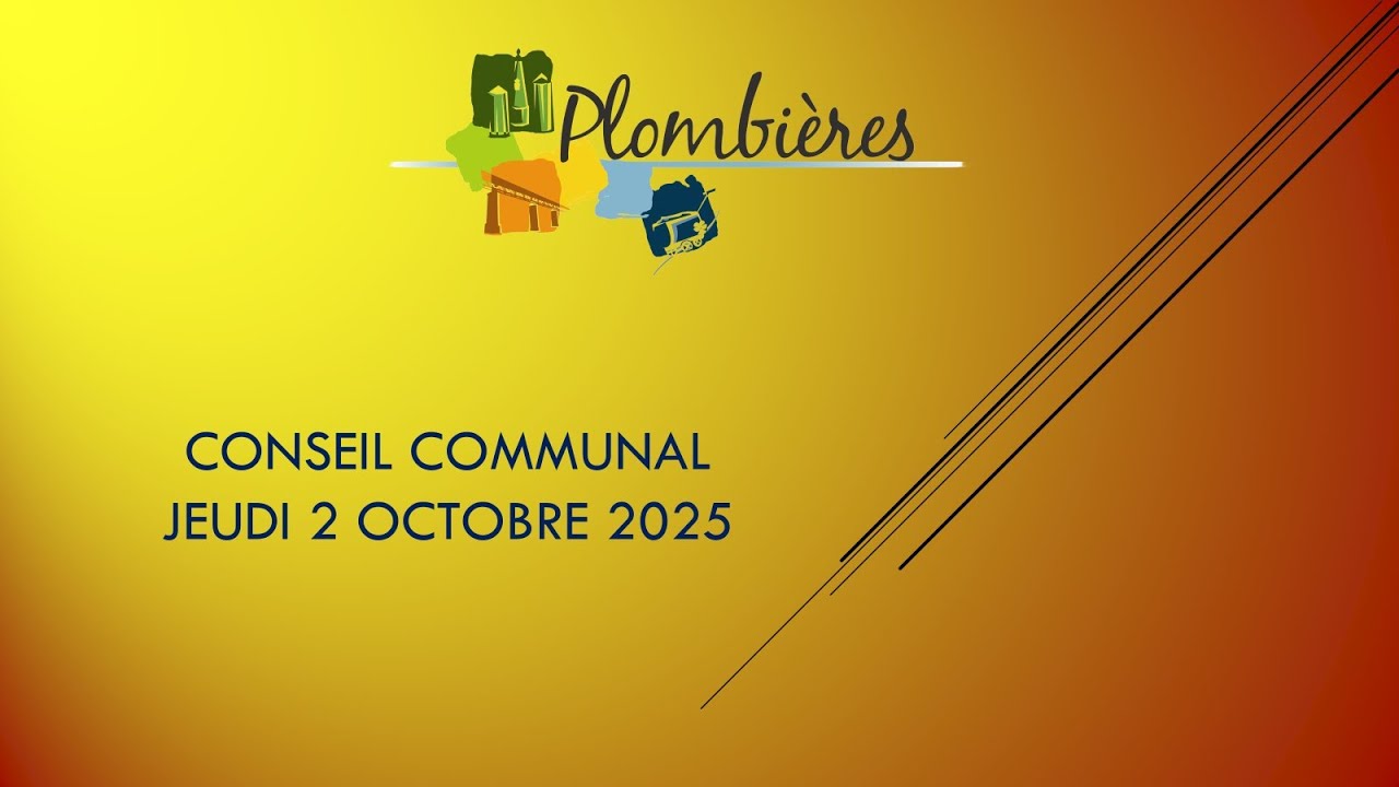 Conseil communal du jeudi 2 octobre 2025