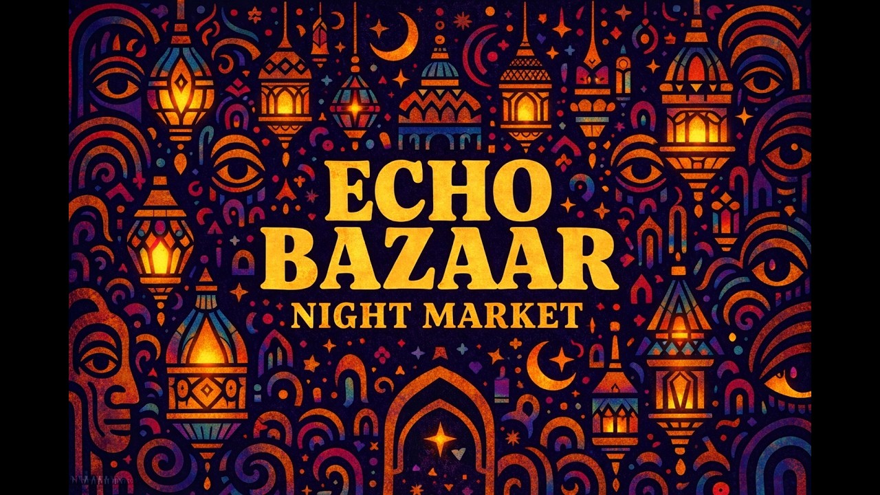 Echo Bazaar: Night Market (Full Mix) – Psychedelic Middle Eastern Dub x Lofi Boombap