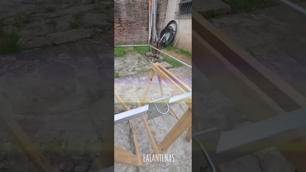 Moxon 50 Mhz #antenas #vhf #50mhz #6m #6meter #magicband #moxon #moxonantenna #antenamoxon