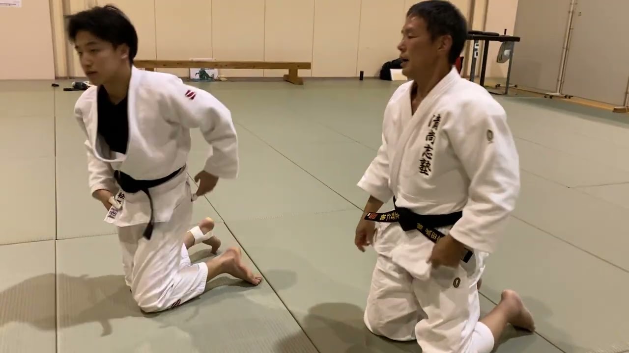 （寝技）下からの返し、体制の作り方