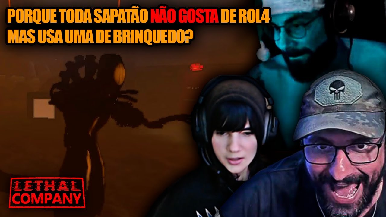 NOVO MONSTRO NO LETHAL COMPANY? SMZINHO ZANFAS FABIOCOG THAYLLY