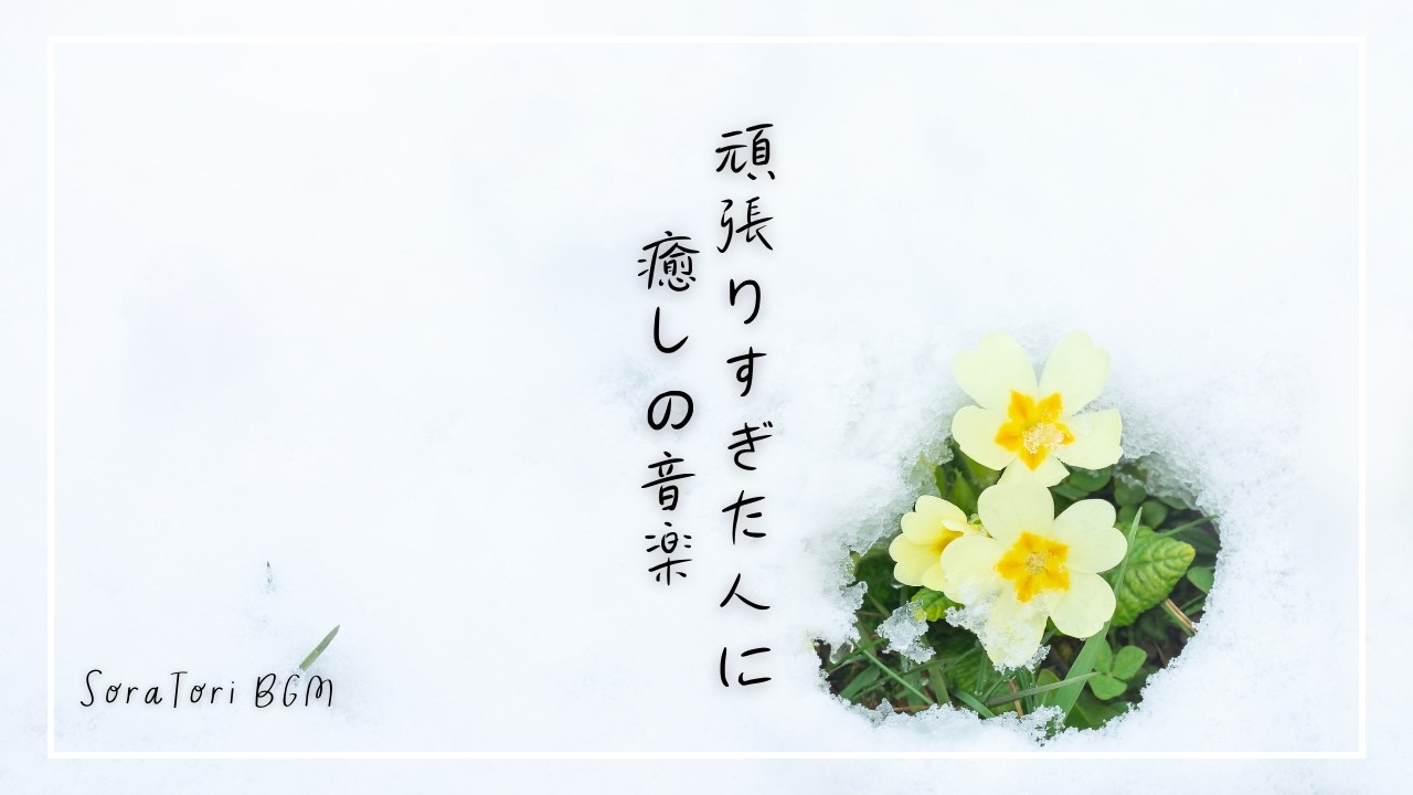 【BGM】頑張りすぎた人に 癒しの音楽｜静かな朝に心をほどく やさしいピアノ | リラックス＆ヒーリング【途中広告無し】