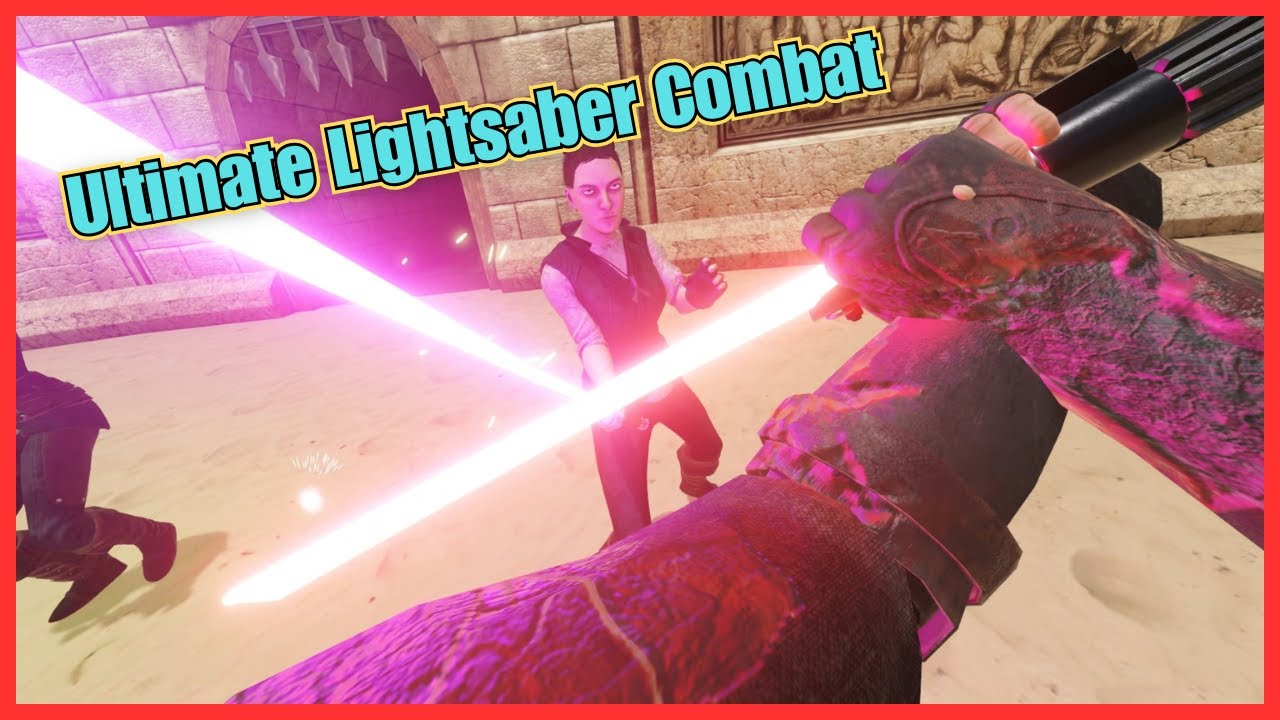 Blade And Sorcery VR: The Outer Rim Mod Ultimate Lightsaber Battles (Full Speed)
