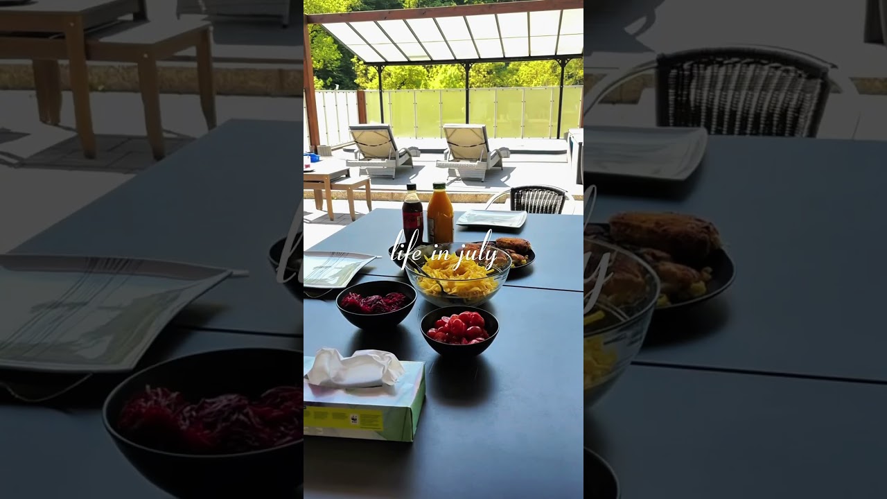 Life in July&hellip; quiet mornings, golden evenings, and the cozy charm of Frinvillier, Switzerland