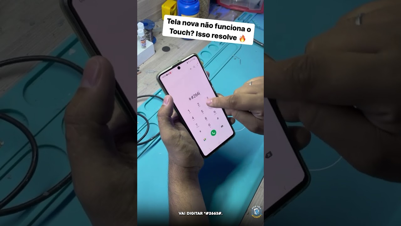 Samsung N&atilde;o Funciona o Touch na Tela Nova? Fa&ccedil;a Isso 🔥