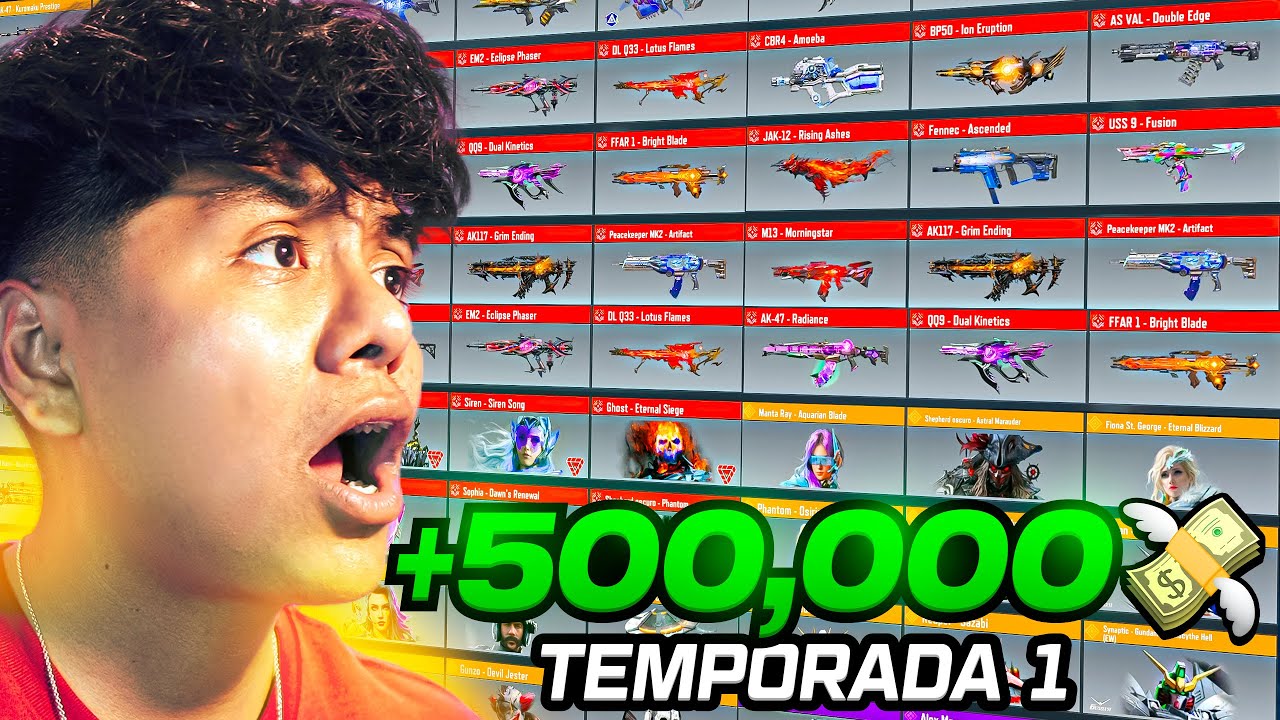 Esto es TODO lo que TIENE mi CUENTA de CODM Mobile | juego&nbsp;desde&nbsp;la&nbsp;S1
