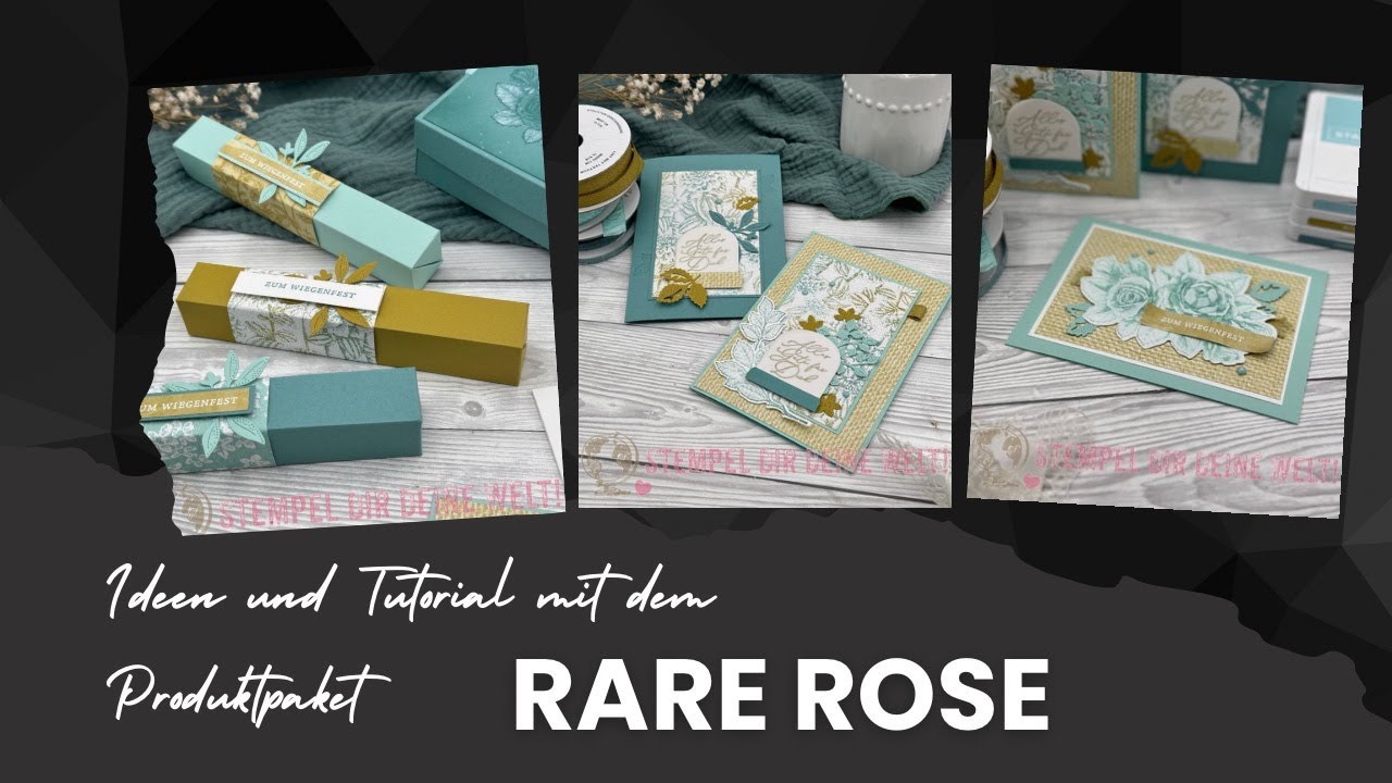 Rare Rose  -  Ideen rund ums Produktpaket mit Tutorial die kleine Box
