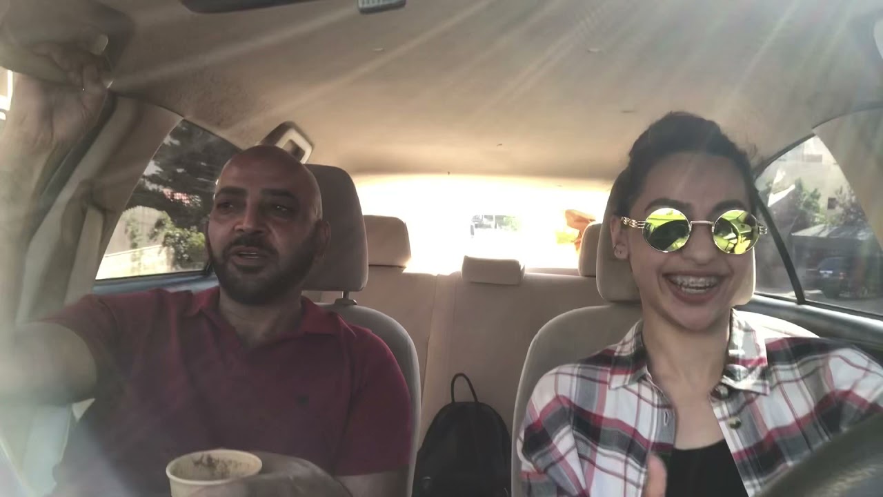 a ride with tima - مشوار مع تيما 😂 اخدت عمي معي لأول مرة