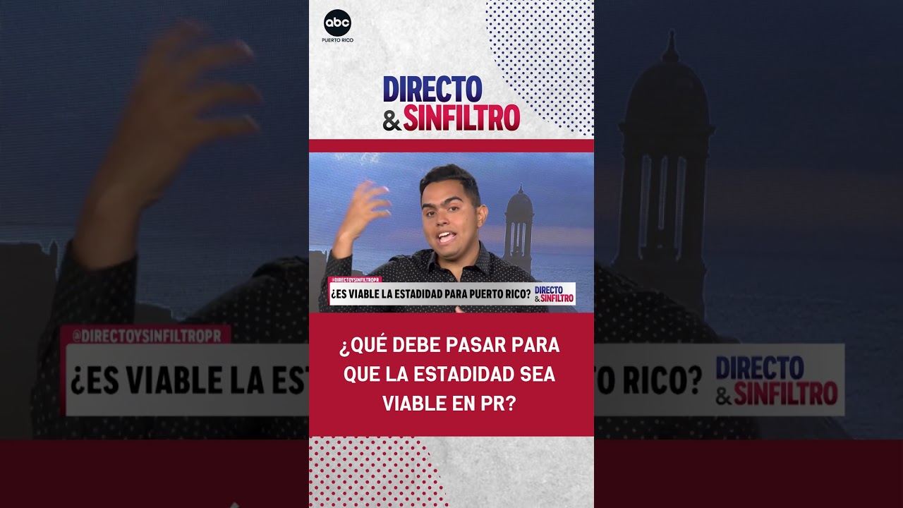 #DirectoYSinFiltro 🇺🇸 &iquest;Qu&eacute; debe pasar para que la estadidad sea viable en PR?