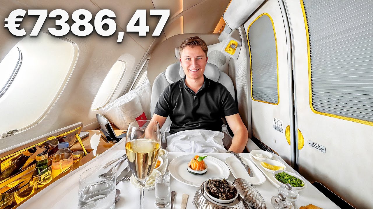 Dit is de Meest Luxe Vlucht ter Wereld (Emirates First Class)!