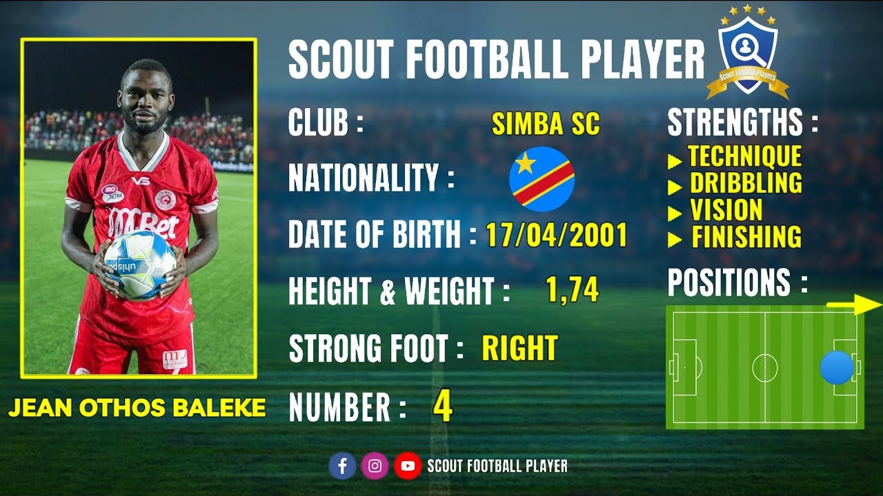 JEAN OTHOS BALEKE 🔵 FORWARD 🔵 SIMBA SC 🔵 BEST OF 2023/22 HD