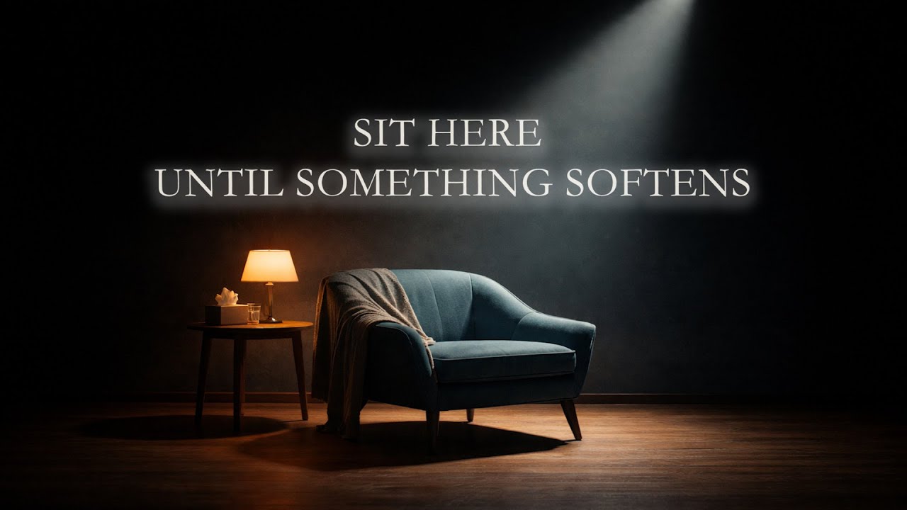 SIT HERE UNTIL SOMETHING SOFTENS | Prayer Music for Waiting and Strength