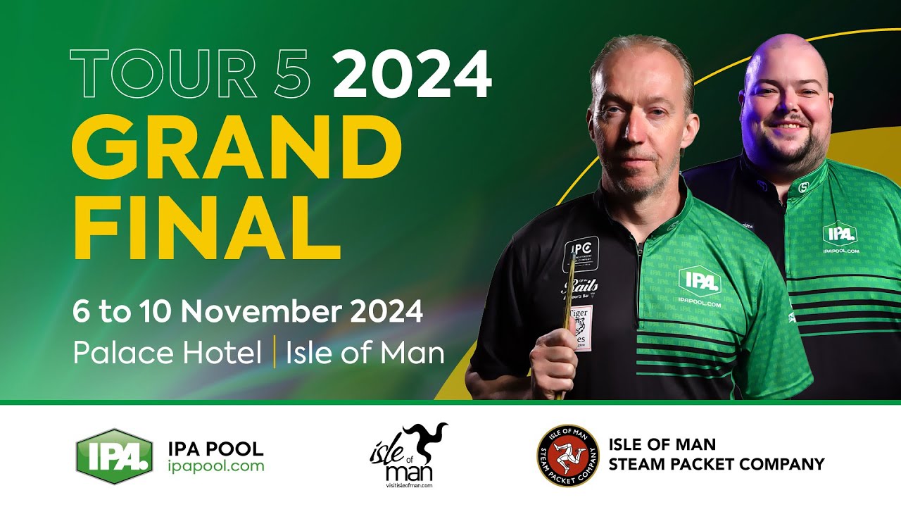 IPA Pool Tour Grand Final Professional 2024 - Isle of Man - Final - Mark Farnsworth v Mark Boyle