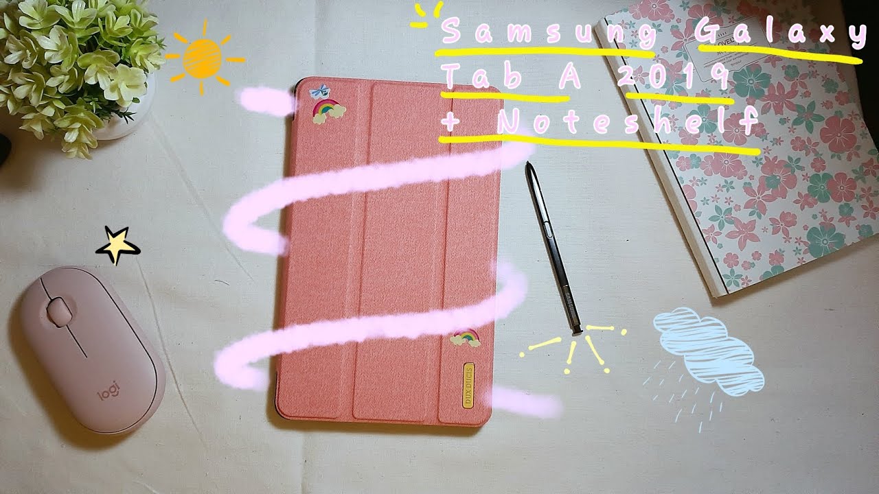 Review Samsung Galaxy Tab A 8 With S Pen 2019 + Noteshelf