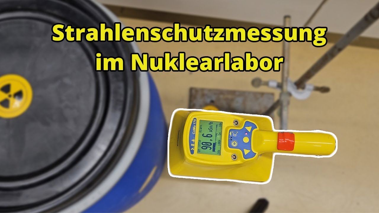 Messungen zum Strahlenschutz im Nuklearlabor - Praktikumstutorial