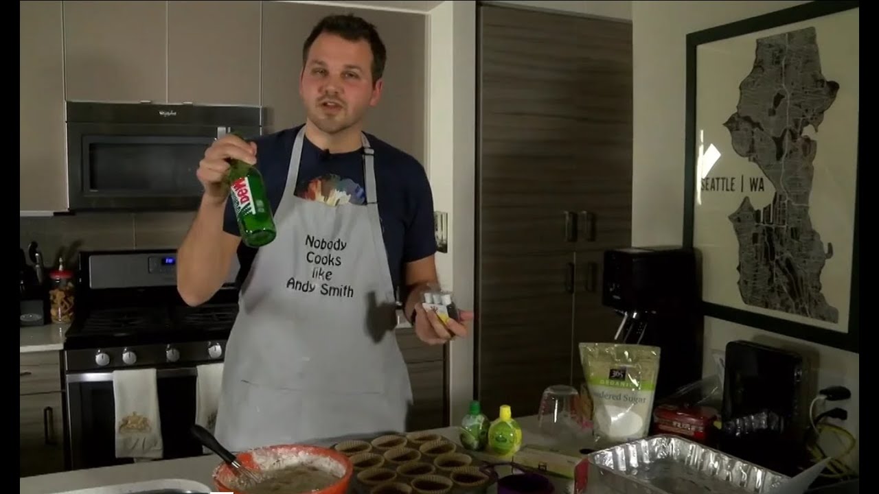 Cooking with Andy: How to make Mountain Dew Cupcakes