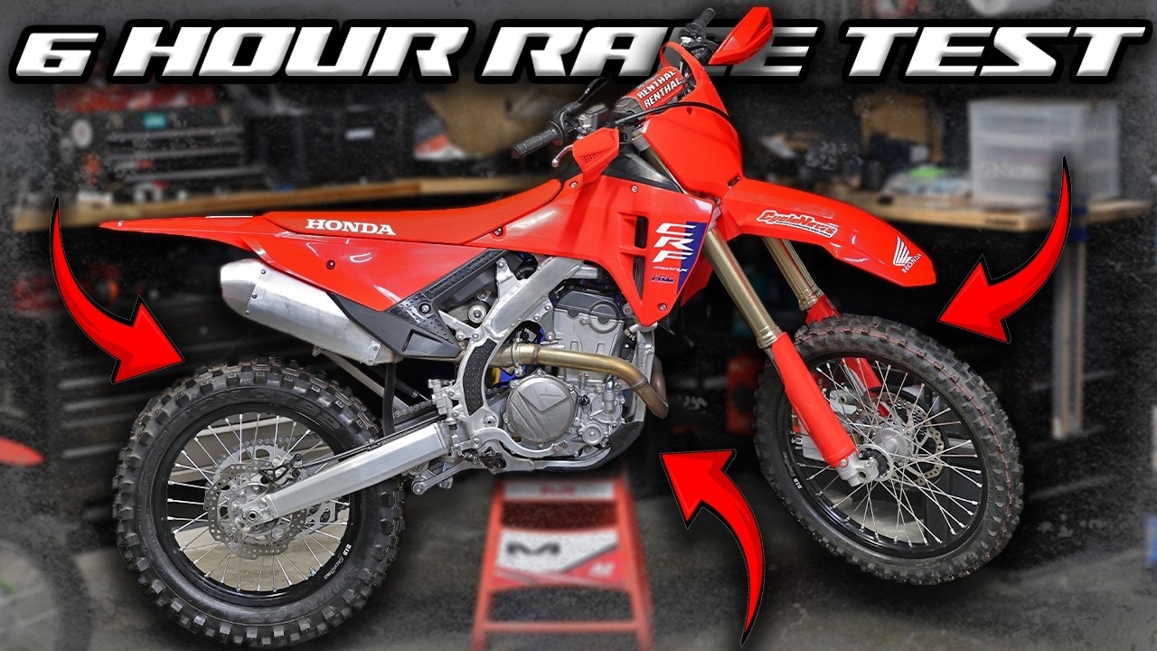 Racing 6 Hours on a BRAND NEW 2025 CRF250RX - Cycle News